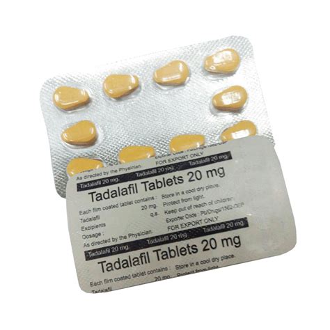 Tadalafil 20 mg Tablet Online - Review, Uses, Benefits, Side Effects