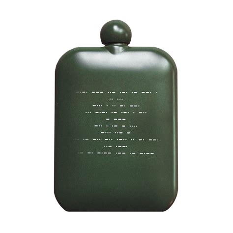MORSE CODE WHISKEY FLASK CUSTOM MESSAGE – The Sneerwell