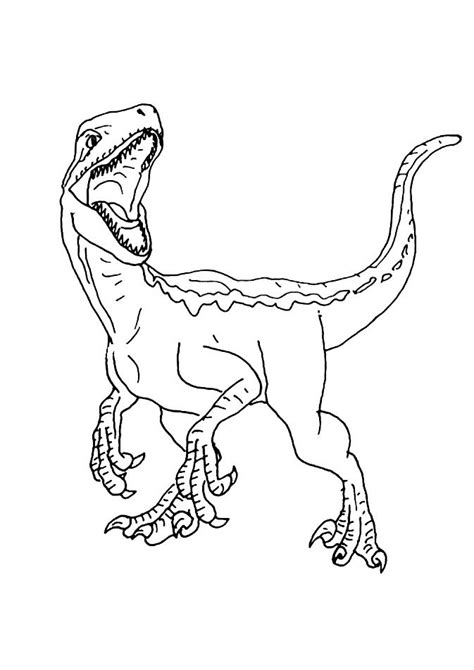 60+ Free Printable velociraptor coloring pages - RaigynElisea