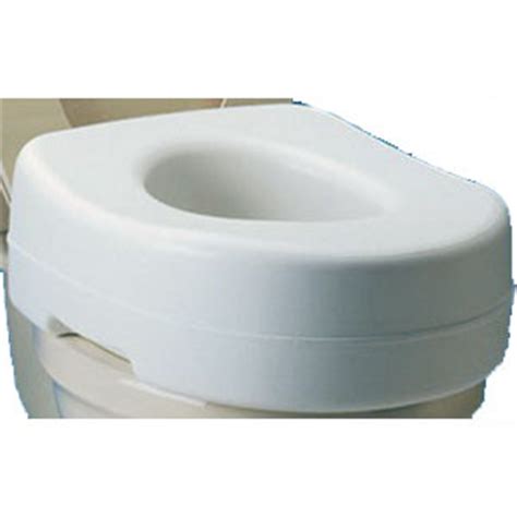 Carex Health Brands Raised Toilet Seat, Fits Standard Toilet - RMB31000 - Shoplet.com