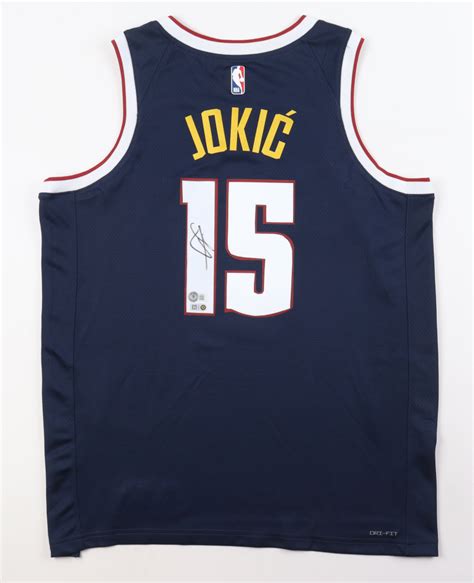 Nikola Jokic Signed Nuggets Jersey (Beckett & Jokic) | Pristine Auction