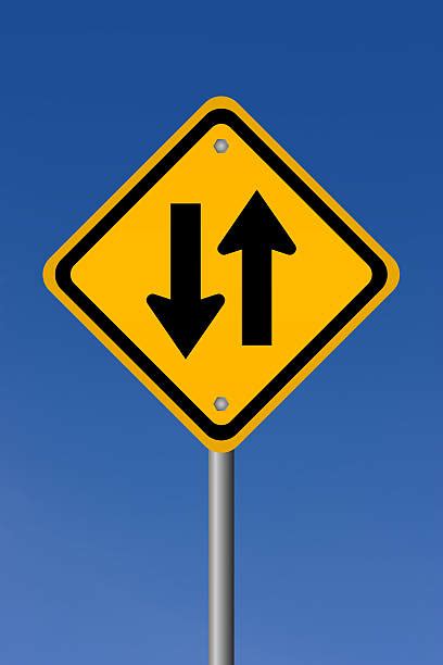 Best Two Way Road Sign Stock Photos, Pictures & Royalty-Free Images ...