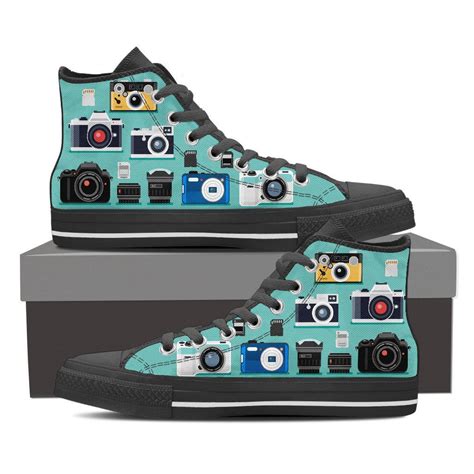 Photography Camera Shoes - High Top Canvas Photography Shoes – Groove Bags