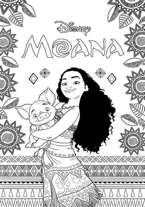 Moana Coloring Pages - Best Coloring Pages For Kids