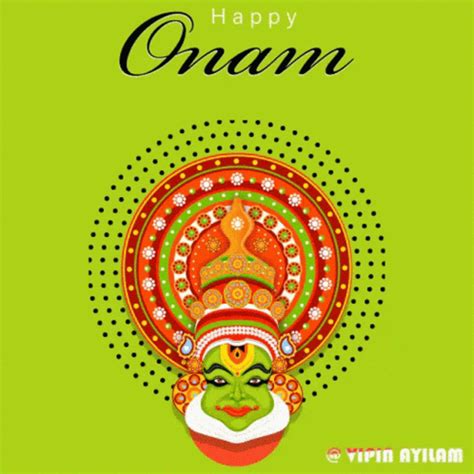 Happy Onam Onam GIF – Happy Onam Onam Kadhakali – Upptäck och dela giffar