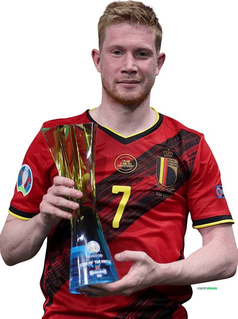 Kevin De Bruyne Belgium football render - FootyRenders