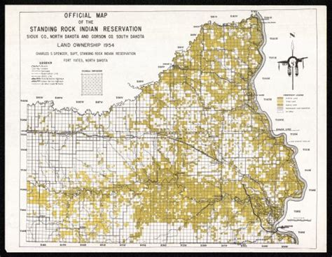 Standing Rock Reservation Map - Map Of The World