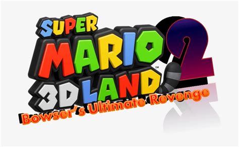 Super Mario 3d Land Logo - Super Mario 3d Land Transparent PNG ...