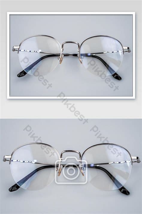 Close Up Eye Glasses On White Background. | JPG Photo Free Download ...