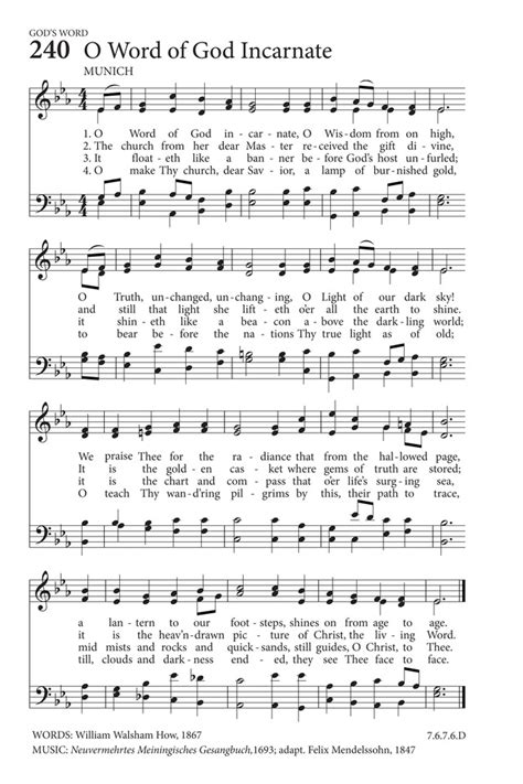 O Word of God Incarnate | Hymnary.org