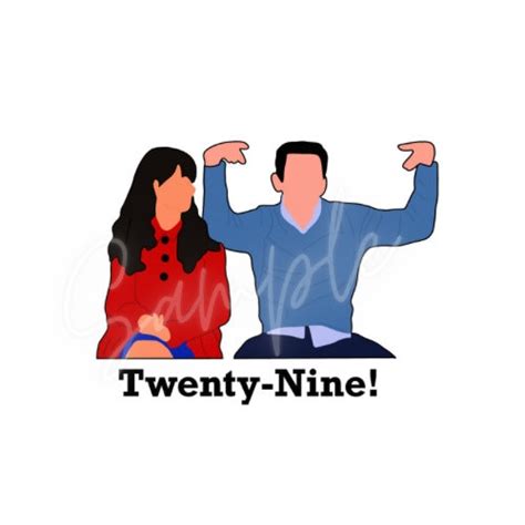 New Girl 29 TWENTY NINE PNG Schmidt Jessica Day Birthday - Etsy Australia