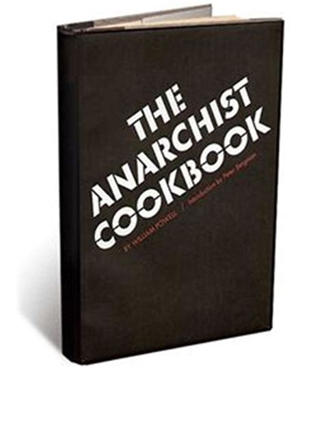 ANARCHIST COOKBOOK by The Jolly Roger | Goodreads