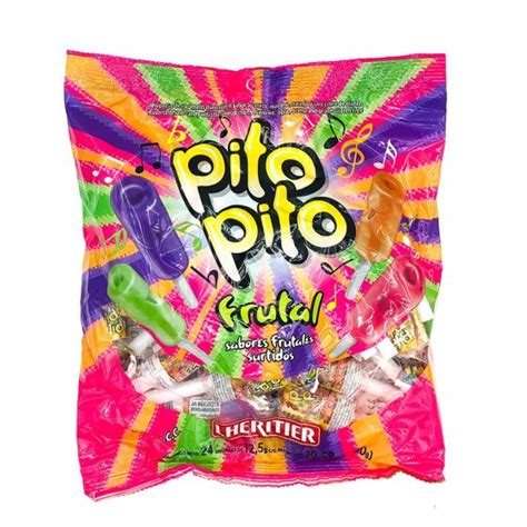 Lheritier Chupetines Pito Pito Fruit 300 G Oz (24 Units) | lupon.gov.ph