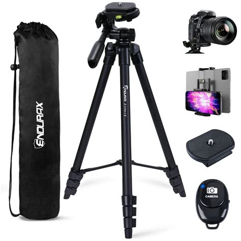 Buy Endurax 60'' Camera Tripod Camera Stand for Canon Rebel Eos Nikon ...