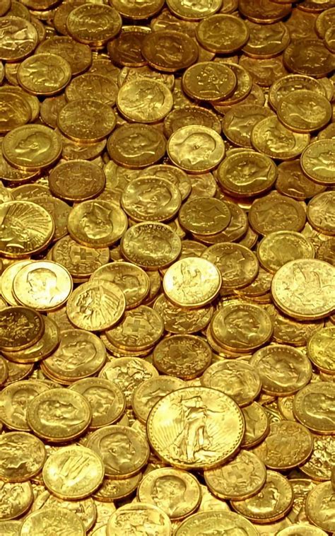 Treasure, gold, coins, cg, HD wallpaper | Peakpx