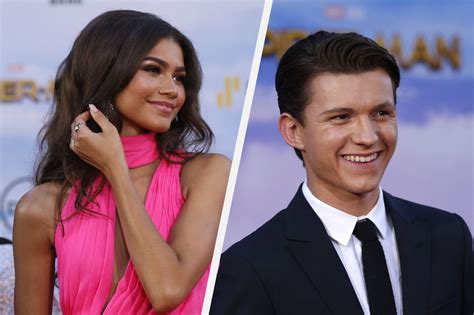 Spider-Man costars Tom Holland, Zendaya spotted kissing after years of dating rumors - reports ...