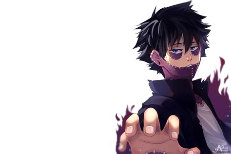 My Hero Academia - Dabi Quirk Blue Fire HD wallpaper download