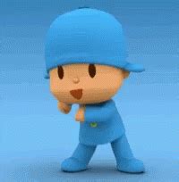 Pocoyo Dancing GIF – Pocoyo Dancing Blue – GIFs entdecken und teilen