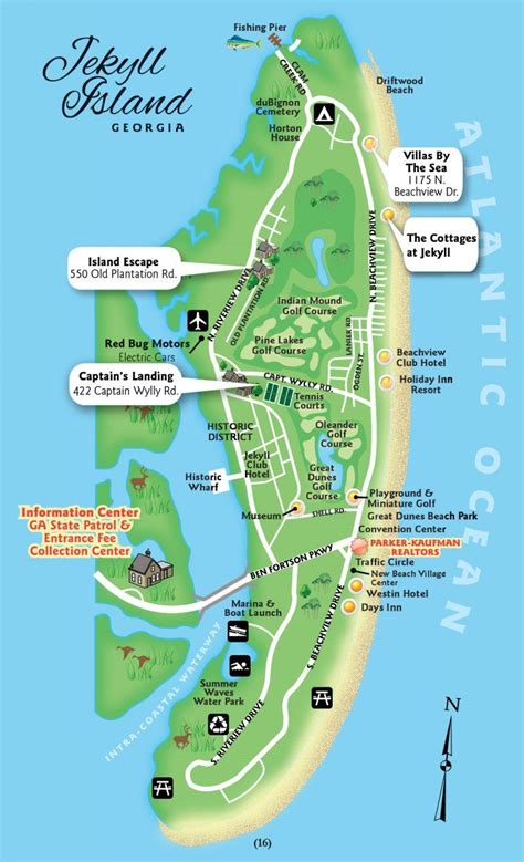 Use our map of Jekyll Island to navigate around during your exciting Jekyll Island beach ...