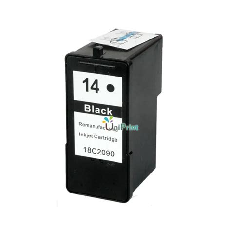 UP 2pcs Compatible Ink Cartridge For Lexmark 14 #14 Black Ink Cartridges for Lexmark Z2300 Z2320 ...