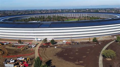 Apple Headquarters Construction Progress