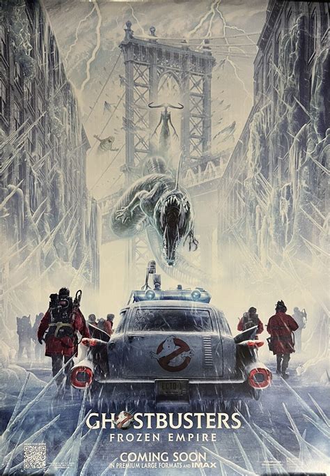 “Ghostbusters Frozen Empire” Official Movie Poster DS 27”x40” | eBay