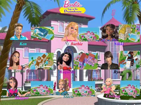 New Kids Cartoons: Barbie Dream House Show Wallpaper