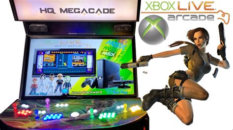 Xbox 360/Xbox Live Arcade GAMES on HQ Megacade - Extreme Home Arcades ...