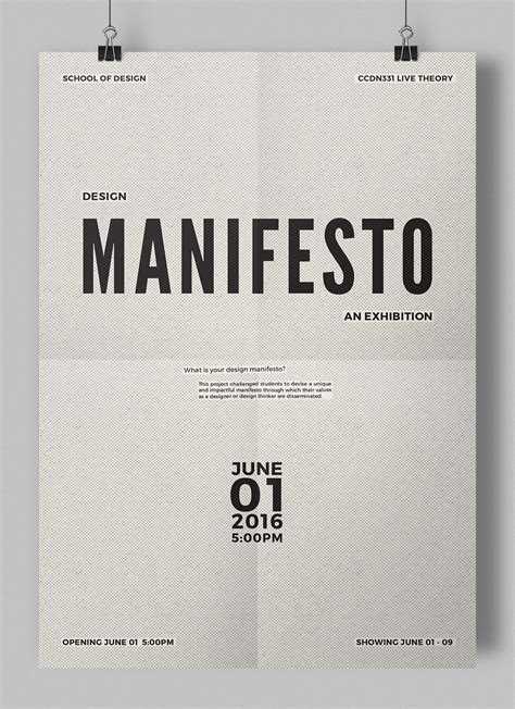 Design manifesto an exhibition – Artofit