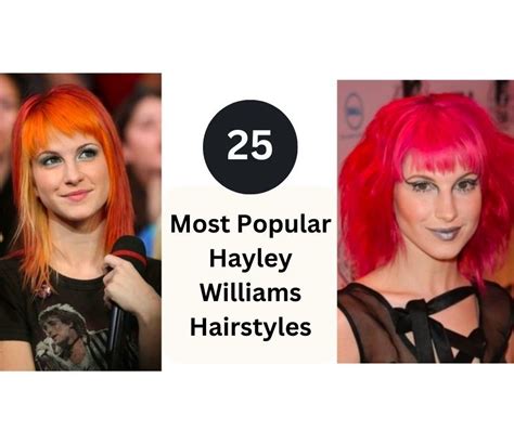 25 Best Hayley Williams Hairstyle And Hair Colors | Fabbon