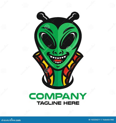 Alien Logo Pattern Vector Illustration | CartoonDealer.com #118770758