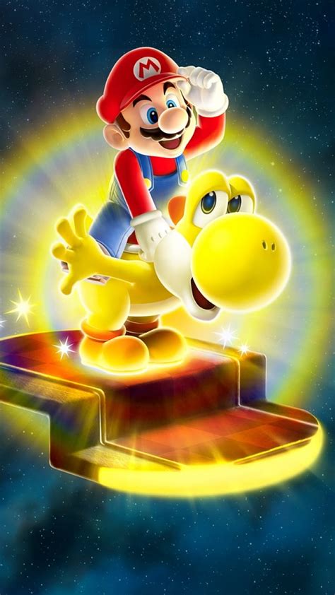 🔥Super Mario Galaxy Games Yoshi Hd Phone Wallpaper (800x1422) - #350799