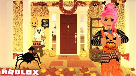 Bloxburg halloween decorations