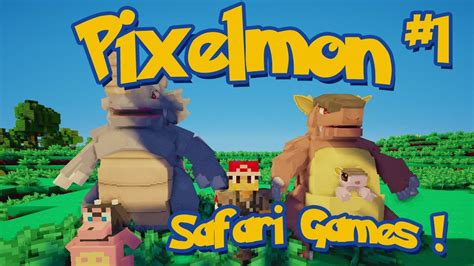 Pixelmon Safari Games! 1 Hour Pixelmon Special! #1 w/LittleLizardGaming ...