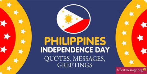 Philippines Independence Day 2024 Quotes, Messages, Greetings