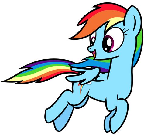 Rainbow Dash flying by Marmorexx on DeviantArt