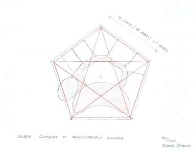 Floor plan of an office building inscribed in a pentagon. | Conceptual ...