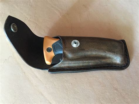 Custom folding knife sheath. Wet molded. | Leather tooling, Knife sheath, World crafts