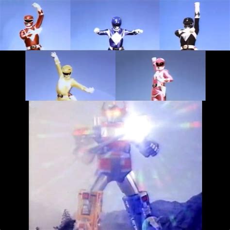 Megazord Transformation Blank Template - Imgflip