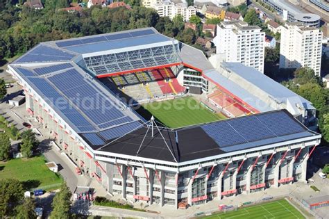 Aerial photograph Kaiserslautern - Sports facility grounds of the Arena ...