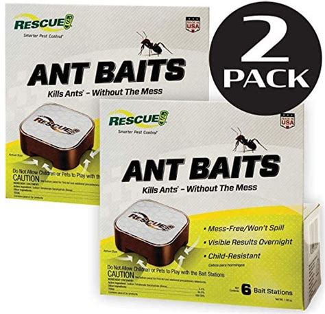 Wholesale RESCUE! Ant Baits 6-Count Ant Killer Indoor Use - 2 Pack (12 Bait Stations) : Garden ...