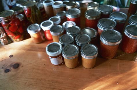 preserves on my dining room table | Sarah Gilbert | Flickr