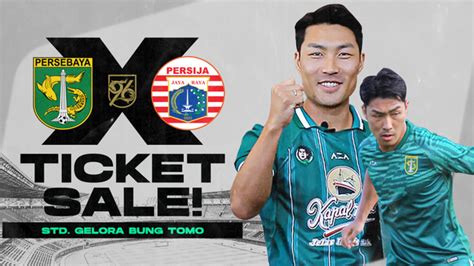 Tiket PERSEBAYA 96th ANNIVERSARY GAME PERSEBAYA SURABAYA VS PERSIJA JAKARTA Harga Promo - tiket.com