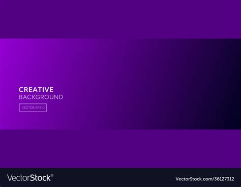 Dark purple gradient abstract banner background Vector Image