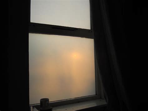 Sunset through window film | rjp | Flickr