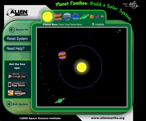 Create your own solar system - Superdecade Games