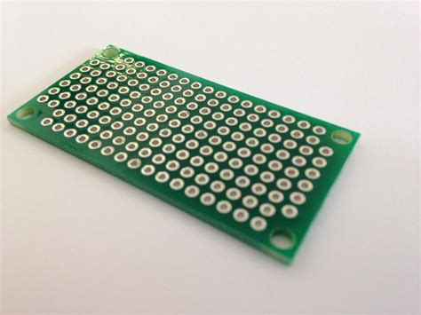 Blank PCB with 162 Holes | NightFire Electronics LLC