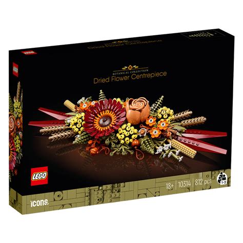 LEGO 10313 Wildblumenstrauß und 10314 Trockenblumengesteck erscheinen im Februar – zusammengebaut