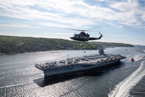 USS Gerald R. Ford (CVN 78) Delivers at Sea - Center for Maritime Strategy