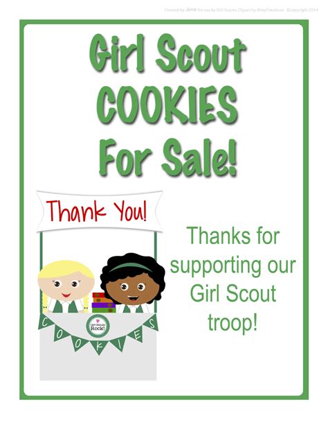 My Fashionable Designs: Girl Scouts - FREE Printable Cookie Booth Posters!!!